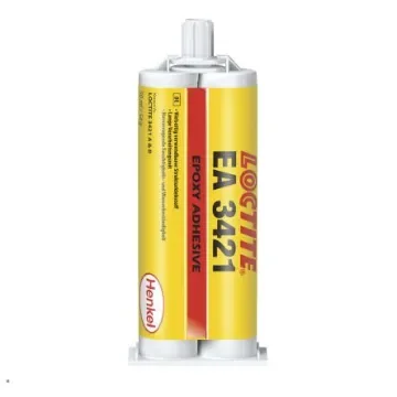 Loctite HYSOL 3421 Transparent Yellow 50 ml Epoxy Adhesive Dual Cartridge for Ceramic, Metal, Plastic, Wood - 248211 product image