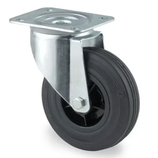 Tente Swivel Castor Wheel, 205kg Capacity, 200mm Wheel - 3470PVR200P63PAF product image