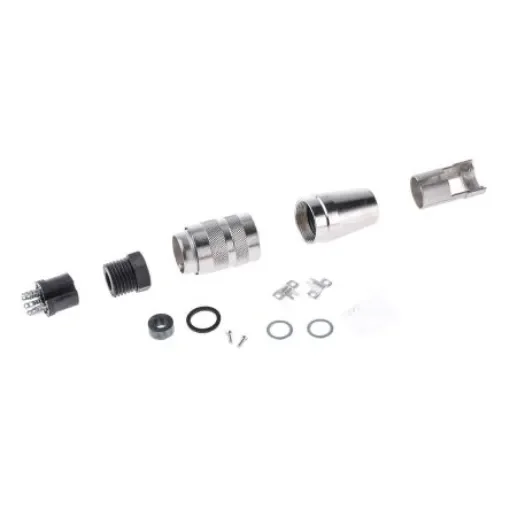 Amphenol Industrial, C 091 D 5 Pole M16 Din Socket, 5A, 100 V ac/dc IP67, Female, Cable Mount - C091-31D105-1002 product image