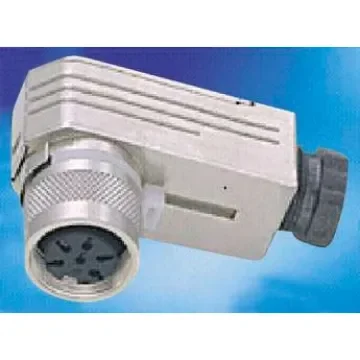 Amphenol Industrial, C 091 D 5 Pole Right Angle M16 Din Socket, 5A, 100 V ac/dc IP67, Female, Cable Mount - C09131F1051002 product image
