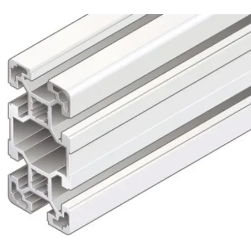 Bosch Rexroth Silver Aluminium Profile Strut, 40 x 80 mm, 10mm Groove, 2000mm Length - 3842993130/2000 product image