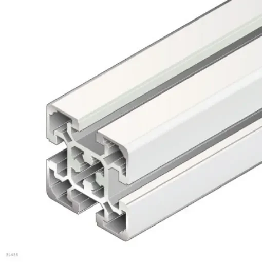 Bosch Rexroth Silver Aluminium Profile Strut, 50 x 50 mm, 10mm Groove, 3000mm Length - 3842993156/3000 product image