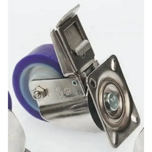 LAG Braked Swivel Castor Wheel, 250kg Capacity, 100mm Wheel - 35206 FR product image