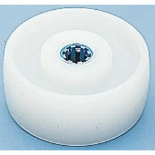 LAG White Polyamide Hygienic, Low Rolling Resistance, Non-Marking Trolley Wheel, 600kg - 4017/X product image