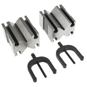 RS PRO Chrome Steel Screw Clamping V-Block, 31.1mm Capacity - 4601089 product image