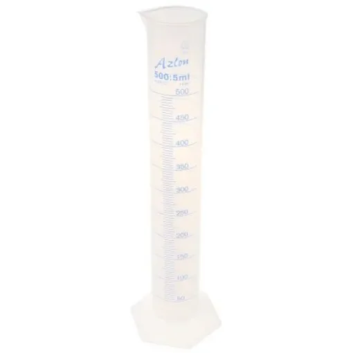 RS PRO PP Graduated Cylinder, 500ml - 4610881 product image