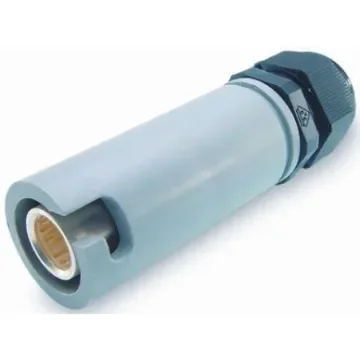 ITT Cannon, Veam Snaplock IP65 Grey Cable Mount 1P Mains Connector Socket, Rated At 250A, 1.0 kV - SNLF-S-C50-25L-GY product image