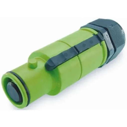 ITT Cannon, Veam Snaplock IP65 Green Cable Mount 1P Industrial Power Plug, Rated At 250A, 1.0 kV - SNLM-P-C35-25S-GN product image