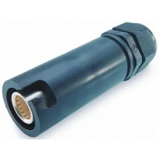 ITT Cannon, Veam Snaplock IP65 Black Cable Mount 1P Industrial Power Socket, Rated At 250A, 1.0 kV - SNLF-S-C35-25S-BK product image