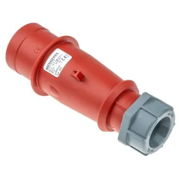 MENNEKES, AM-TOP IP44 Red Cable Mount 4P Industrial Power Plug, Rated At 32A, 400 V - 264 product image