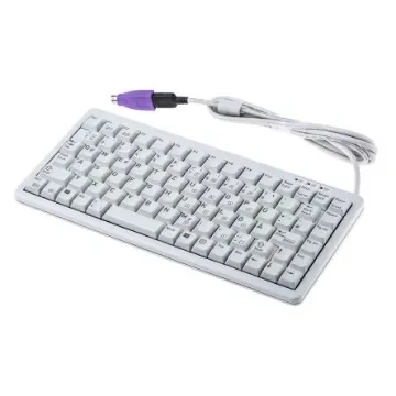 Cherry Wired PS/2, USB Compact Keyboard, QWERTZ, Grey - G84-4100LCMDE-0 product image