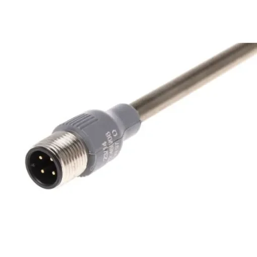 Reckmann PT100 RTD Sensor, 6mm Dia, 150mm Long, Probe, +350°C Max - R15-4A-M12-6-150 product image