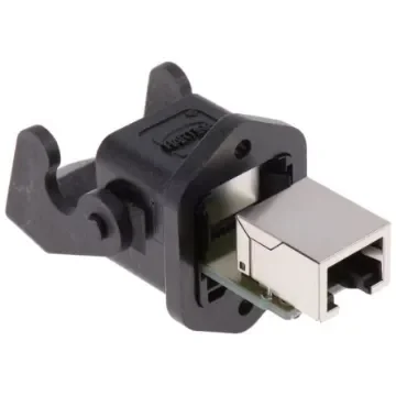 HARTING Han 3A RJ45 Series Female RJ45 Connector Straight - 09452251100 product image