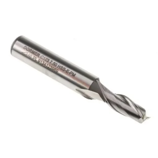 Dormer Plain Slot Drill, 7.5mm Cut Diameter - C123 7.5 product image