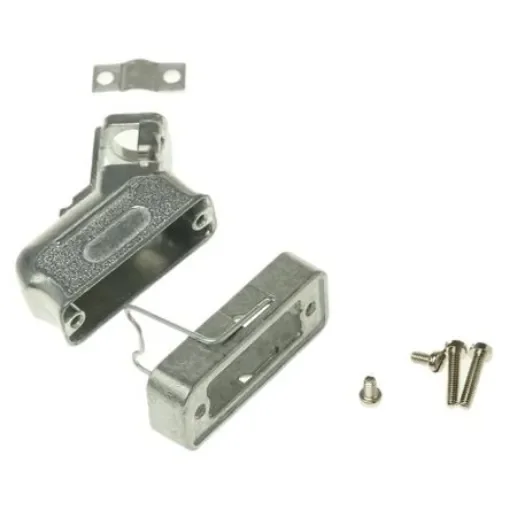 Cinch Right Angle D Sub Backshell, 15 Way, Strain Relief - RK000260000EL00 product image