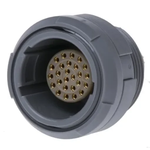 LEMO Circular Connector, 26 Contacts, Panel Mount, Socket, Female, IP50, Redel P Series - CKB.M26.GL.LG product image