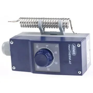 Jumo Capillary Thermostat, +40°C Max, SPST, Automatic Reset, Surface Mount - 603070/0001-6-016-000-25-0-00-15-00-00-000-00-17 product image