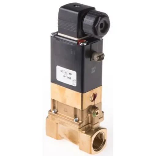 Burkert Solenoid Valve 134430, 2 port(s) , NC, 24 V dc, 1/2in product image