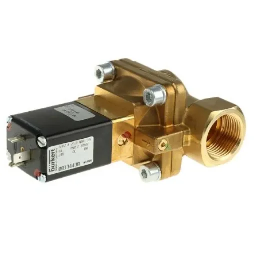Burkert Solenoid Valve 134438, 2 port(s) , NC, 24 V dc, 1in product image