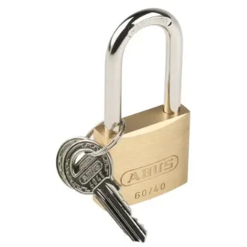 ABUS Key Weatherproof Brass, Steel Padlock, Keyed Alike, 6mm Shackle, 40mm Body - XR0060HB44K1 product image