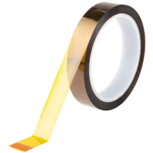 Hi-Bond HB830 Amber Polyimide Film Electrical Tape, 19mm x 33m - HB830-19 product image