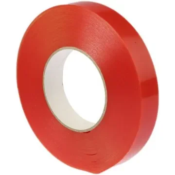 Hi-Bond HB397F Transparent Double Sided Polyester Tape, 0.23mm Thick, 15.6 N/cm, PET Backing, 25mm x 50m - HB397F-25 product image