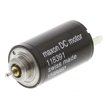 Maxon Brushed DC Motor, 0.75 W, 12 V dc, 0.746 mNm, 11600 rpm, 1mm Shaft Diameter - 118391 product image