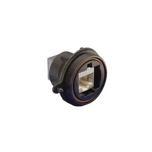 Bulgin Buccaneer Series Female RJ45 Connector, Panel Mount, Cat5e, Cat6a Straight 1 Port 8 -Way - PX0833 product image