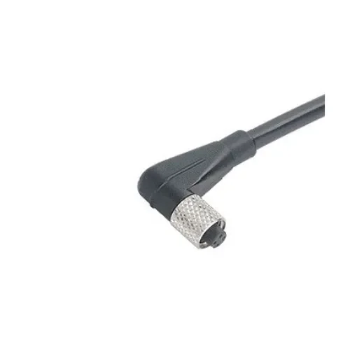 Binder Right Angle Female 4 way M5 to Unterminated Sensor Actuator Cable, 2m - 79-3110-32-04 product image