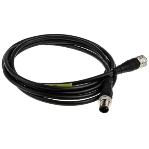 Brad from Molex Straight Female 5 way M12 to Straight Male 3 way M12 Sensor Actuator Cable, 2m - 1200660500 product image