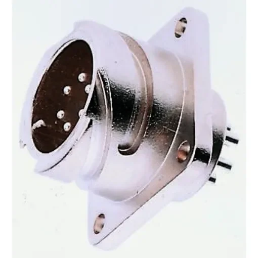 ITT Cannon, CA-COM, Copper Alloy 35 Way Box Mount MIL Spec Circular Connector Receptacle, Pin Contacts,Shell Size 28, - CA02COM-E28-15P-B product image