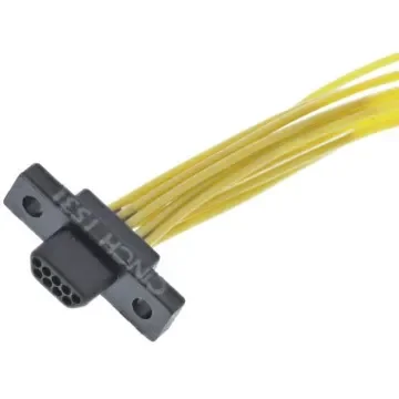 Cinch DCDA 9 Way Cable Mount D-sub Connector Plug, 1.27mm Pitch - DCDA-09P-6E2-18.0B product image