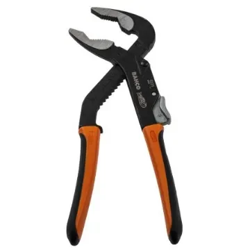 Bahco 4-Piece Water Pump Pliers, 225 mm Overall, Bent Tip, 53,5mm Jaw - 8231 product image