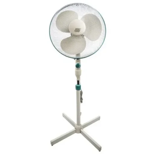 RS PRO Pedestal Fan 400mm blade diameter 3 speed 230 V with plug: Type G - British 3-pin - 4704318 product image