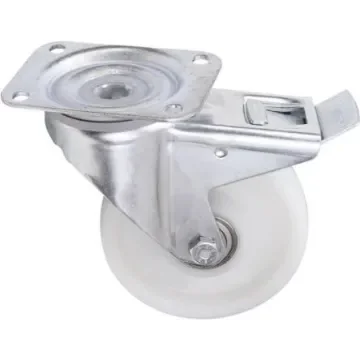 Tente Braked Swivel Castor Wheel, 350kg Capacity, 160mm Wheel - 3477UOP160P63 product image