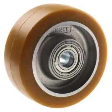 Tente Yellow Polyurethane Corrosion Resistant Trolley Wheel, 600kg - ITP 100X40-Ø15 NL40 product image