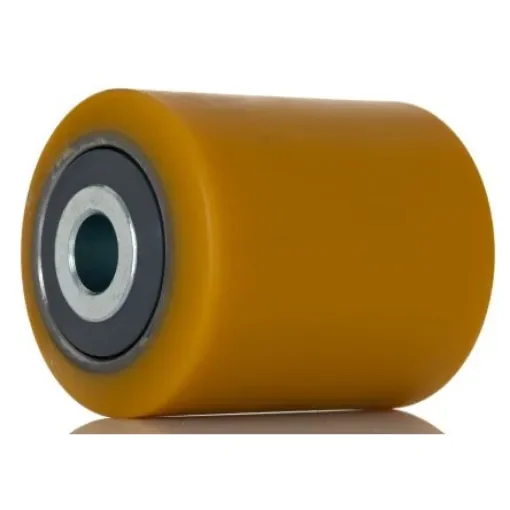 Tente Yellow Polyurethane Sealed Bearings Trolley Wheel, 2000kg - ETX 085X105-Ø20 NL110 TYPE E product image