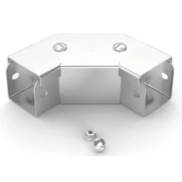 RS PRO 304 Stainless Steel Cable Trunking Accessory, 50 x 50mm - 4711445 product image