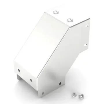 RS PRO 304 Stainless Steel Cable Trunking Accessory, 50 x 50mm - 4711489 product image