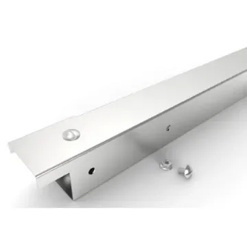 RS PRO Grey Industrial Trunking, W50 mm x D50mm, L3m, 304 Stainless Steel - 4711647 product image