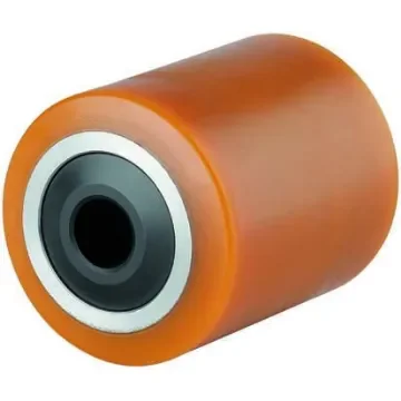 Tente Yellow Polyurethane Sealed Bearings Trolley Wheel, 1000kg - ETX 085X110-Ø25 NL115 TYPE F product image