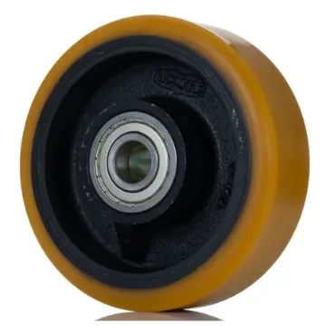 Tente Brown Polyurethane Corrosion Resistant Trolley Wheel, 1400kg - FTP 150X50-Ø20 NL60 product image