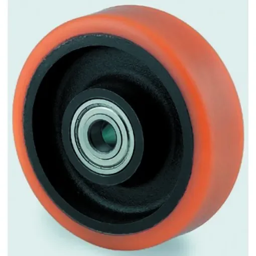 Tente Brown Polyurethane Corrosion Resistant Trolley Wheel, 700kg - FTP 100X40-ØØ15 NL40 product image