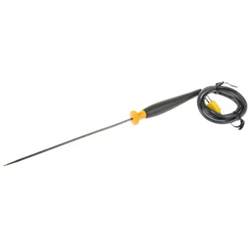 Fluke K Rounded Temperature Probe, 203.2mm Length, 4.8mm Diameter, +816 °C Max - 80PK-26 product image
