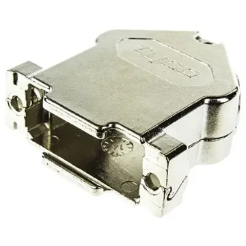 TE Connectivity Amplimite HD-20 Series GD-Zn Angled D Sub Backshell, 15 Way, Strain Relief - 1534807-1 product image