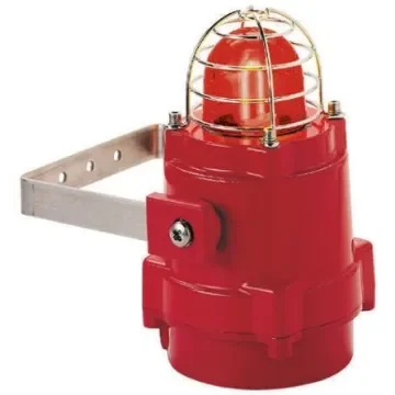 e2s BExBG05 Series Red Strobe Beacon, 24 V dc, Surface Mount, Xenon Bulb, IP67 - BEXBG05DPDC024AB1A1R/R product image