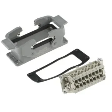HARTING Coupler Kit, 16 Way, 16A, Female, Han E, 500 V - 09300160301+09330162701 product image