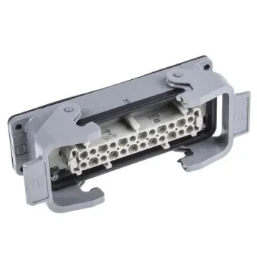 HARTING Panel Kit, 24 Way, 16A, Female, Han E, 500 V - 09300240301+09330242701 product image