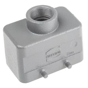 HARTING Coupler Kit, 10 Way, 16A, Male, Han E, 500 V - 09300101421+09330102601 product image