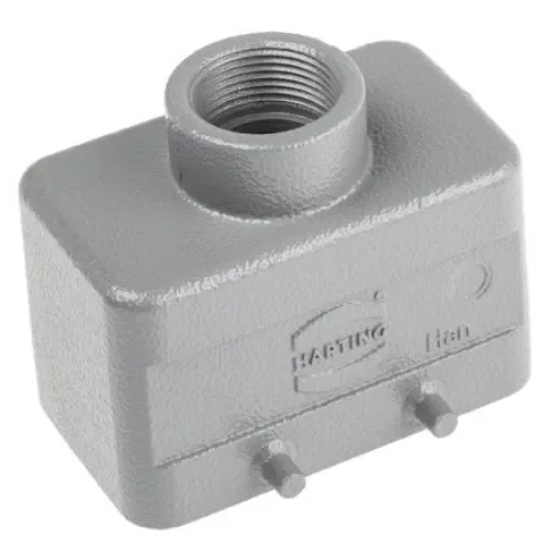 HARTING Coupler Kit, 10 Way, 16A, Male, Han E, 500 V - 09300101421+09330102601 product image